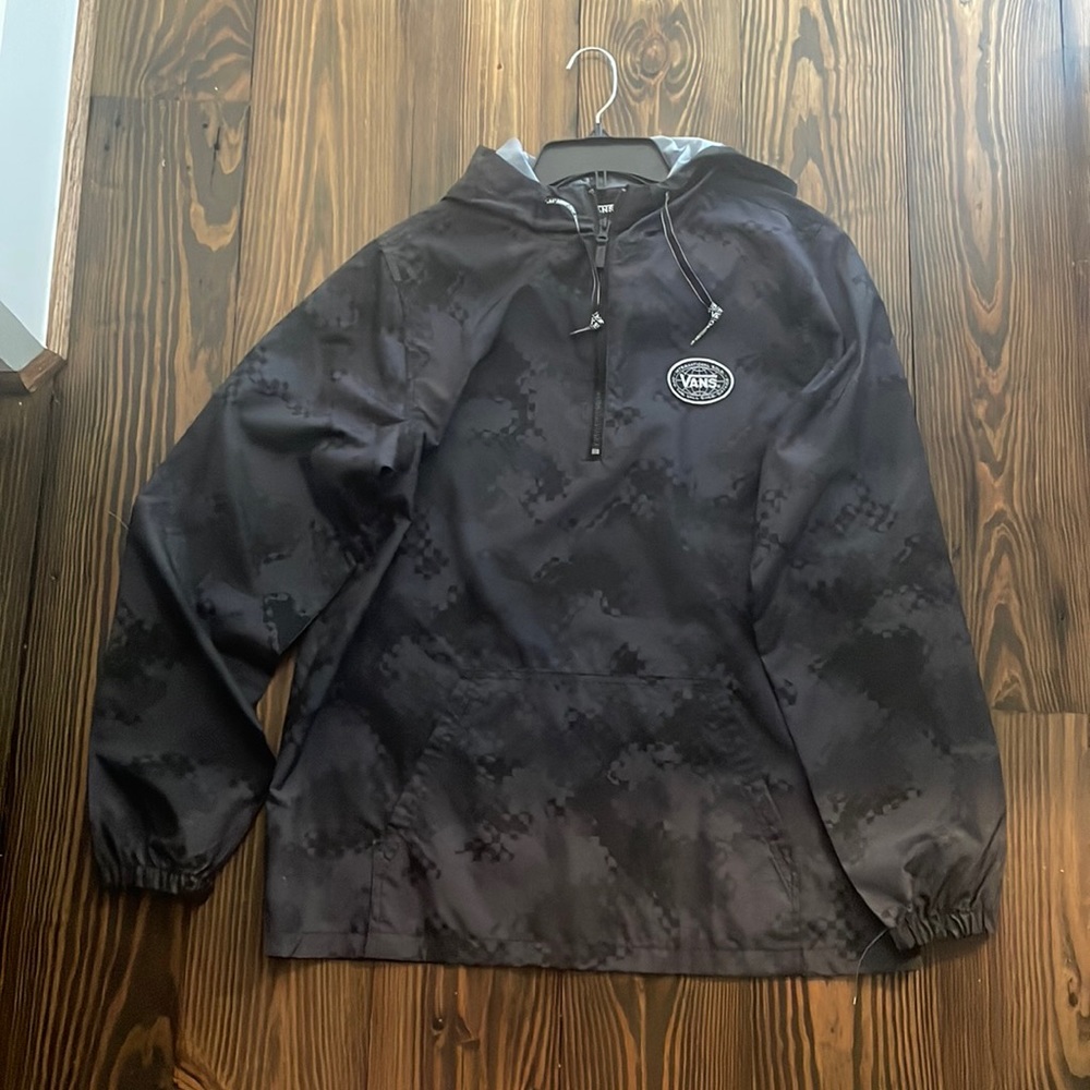 Vans windbreaker pullover size small